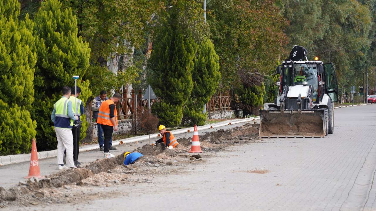 MUSKİ, Köyceğiz Merkezinde İçme Suyu Hatlarını Yeniliyor 2